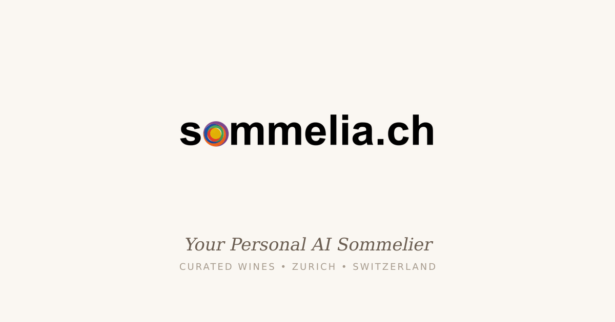 sommelia.ch — 官网预览图